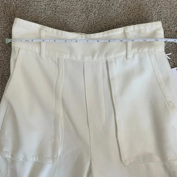 Young Fabulous & Broke Saidie Pants‎ - Size M (US 6-8) - White - NWT - Picture 9 of 12